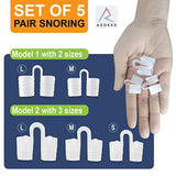 AZOKER Anti Snoring Devices - Anti Snoring Nose Vents - Snoring Solution - Anti Snoring Solutions - Anti Snoring Device - Snoring Stopper Nasal Dilators - Snore Stopper Set for Men and Women Upgrade