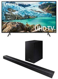 Samsung UN55RU7100FXZA Flat 55-Inch 4K UHD 7 Series Ultra HD Smart TV with HDR and Alexa Compatibility (2019 Model)