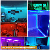 LED Strip Lights, Jayol Upgraded 32.8ft 10m RGB Color Changing Light Strip, Waterproof Flexible Led Strip Light Kit, 5050 SMD 300led with 44 IR Controller (Wireless Remote Controller)