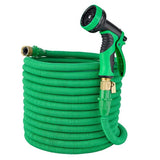 Elite4 100ft Expandable Garden Hose, Leakproof Patent Connector Flexible Water Hose, 3/4