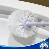 COSTOM Toilet Bowl Brush and Caddy, Dia 12cm x 38cm Height, Pack of 2 Set