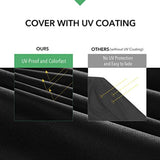 Homitt Waterproof Grill Cover, 64 Inch 600D Heavy Duty BBQ Grill Cover with UV Coating for Most Brands of Grill
