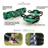 Lawn Aerator Spike Shoes - For Effectively Aerating Lawn, Soil – With 3 Adjustable Straps & Heavy Duty Metal Buckles – Universal Size that Fits all - For a Greener and Healthier Yard & Garden Tool