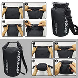 MORECOO Waterproof Bag Floating Ultra Light Dry Bag Outdoor Sports Sweatproof Dry Backpack 5L/10L/ 20L for Kayaking/Rafting/Boating/Swimming/Camping/Hiking/Beach/Fishing (Blue, 10L)