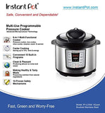 Instant Pot LUX50 v2 6-in-1 Programmable Pressure Cooker, 5Qt/900W, (Discontinued)