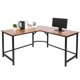 TOPSKY L-Shaped Desk Corner Computer Desk 55