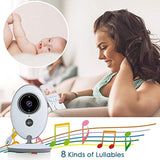 Video Baby Monitor with Auto Night Vision Digital Camera, Two Way Talkback, Temperature Sensor, Lullabies, VOX Function, Feed Alarm/Timer Setting and 20 Hours Standby...