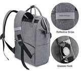 Lekesky Laptop Backpack 15.6 Inch Stylish Computer Backpack Work Travel Backpack for Women and Men, Black