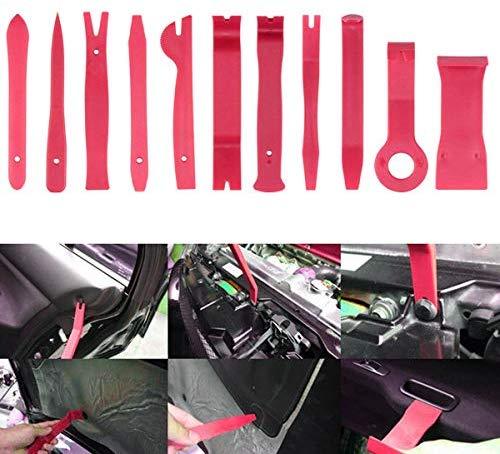 19Pcs Trim Removal Tool,Car Panel Door Audio Trim Removal Tool Kit, Auto Clip Pliers Fastener Remover Pry Tool Set with Storage Bag