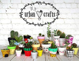 My Urban Crafts 16 Pcs Small Mini Clay Pots 2.5” x 3” Terra Cotta Pots Terracotta Cactus Flower Pots Ceramic Pottery Planters Succulent Nursery Pots for Indoor/ Outdoor Plants, Crafts, Wedding Favors