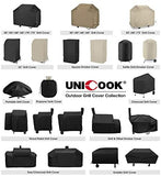 Unicook Heavy Duty Waterproof Dome Smoker Cover, 30" Dia by 36" H, Kettle Grill Cover, Barrel Cover, Water Smoker Cover, Fit Grill/Smoker for Weber Char-Broil and More