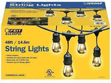 Feit Electric 48ft / 14.6m Outdoor String Lights(48 Feet)