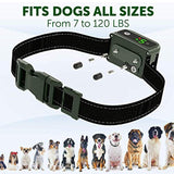 TBI Pro [Newest 2019] Rechargeable Bark Collar - Upgraded Smart Detection Module w/Triple Stop Anti Barking Modes: Beep/Vibration/Shock for Small, Medium, Large Dogs All Breeds - IPx7 Waterproof