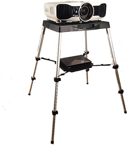 Visual Apex Portable Projector Table Stand with Shelf & Projector Carr ...