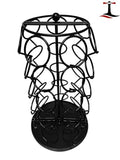 Bay State Importers 35 Capacity Coffee Pod K-Cup Holder Carousel Black Finish Compact Size for Maximum Storage Capacity On Kitchen Counters