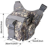 G4Free Tactical Messenger Fishing Tackle Side Bag EDC Sling Pack Utility Versipack
