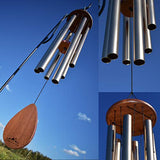 UpBlend Outdoors Large Wind Chime - The Classic Havasu is 38” Total Length - Hand-Tuned and Beautiful as a Gift or for Your Patio, Garden, and Outdoor Home décor