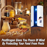 PestDragon Ultrasonic 'AND' Electromagnetic Pest Repeller - Electronic Plug in Repellent [ 2018 Model ] for Spiders, Mice, Roaches, Ants, Bugs, Flies, Fleas - Pest Control which is Baby and Pet Safe