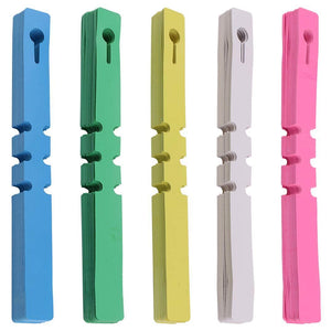 Useekoo Plastic Plant Nursery Garden Labels, 600 Pcs Wrap Around Plastic Tree Tag, Pot Marker Garden Stake Tags (21x2cm, 5color)