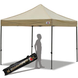 ABCCANOPY Pop up Canopy Tent Commercial Instant Shelter with Wheeled Carry Bag, 10x10 FT Navy Blue