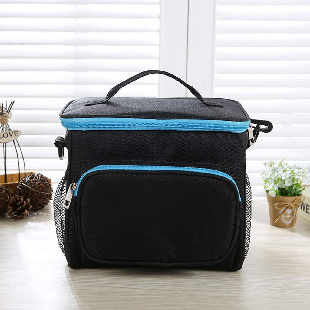 Lunch Bag Adult Lunch Box,Reusable Insulated Lunch Bag For Men & Women, Large Cooler Tote Bag With Leakproof Liner,for Family Outdoor Travel Picnic (color : Blue)