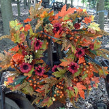 Flora Décor Fall Harvest Wreath - 28"