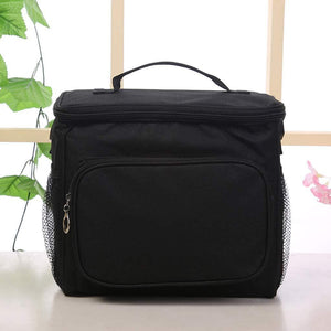 Lunch Bag Adult Lunch Box,Reusable Insulated Lunch Bag For Men & Women, Large Cooler Tote Bag With Leakproof Liner,for Family Outdoor Travel Picnic (color : Blue)