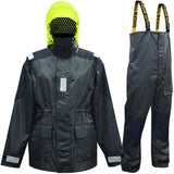 Navis Marine Coastal Sailing Jacket with Bib Pants Fishing Rain Suit Foul Weather Gear