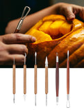 Luditek Halloween Pumpkin Carving Tools, Halloween Jack-O-Lanterns 11 Piece Professional Stainless Steel Pumpkin Carving Kit, Pumpkin Cutting Supplies Tools Kit for Adults Kids