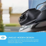 Both 1080P FHD Front and Rear Dual Lens Dash Cam in Car Camera Recorder Crosstour External GPS HDR Both 170°Wide Angle Motion Detection G-Sensor Loop Recording(CR900)