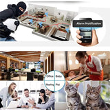 Spy Camera, Hidden Camera WIFI Spy Camera in Clock/HD 1080P Wireless Security Camera for Nanny Cam Night Vision Remote View Motion Dection