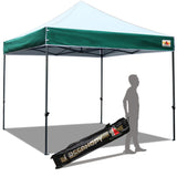 ABCCANOPY Pop up Canopy Tent Commercial Instant Shelter with Wheeled Carry Bag, 10x10 FT Navy Blue