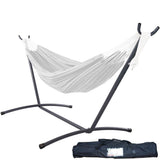 Lazy Daze Hammocks 9 feet Space Saving Steel Hammock Stand Portable Hammock Stand with Carrying Bag Only, Capacity 450 Pounds