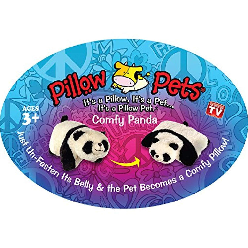 Classic Comfy Panda Pillow Pet - 16" Stuffed Animal Plush Toy