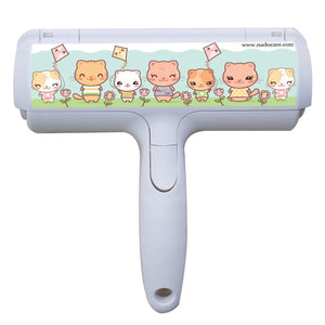 Nado Care Pet Hair Remover Roller - Lint Roller for pet Hair - Self Cleaning Dog & Cat Hair Remover - Remove Dog, Cat Hair from Furniture, Carpets, Bedding, Clothing and More.