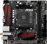 MSI Performance Gaming AMD Ryzen 1st and 2nd Gen AM4 M.2 USB 3 DDR4 HDMI Display Port WiFi Crossfire ATX Motherboard (B450 Gaming PRO Carbon AC)
