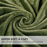 EMONIA Luxury Fleece Blanket - Queen Size Blankets Super Soft Warm Fuzzy Lightweight Bed & Couch Blanket (Grey, 90 x 90 inch)