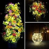 LED Fairy Lights 33ft 100 LEDs Battery Operated String Lights Waterproof Multi Color Changing, Firefly Lights with Remote Control for Indoor,Outdoor,Bedroom,Patio,Wedding,Party Christmas Decorations