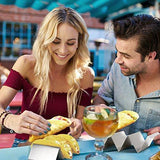 Taco Holder Set of 4 - Stainless Steel Taco Stand - Dishwasher & Oven Save - Easy To Fill Taco Rack And Perfect To Keep Your Delicious Tacos