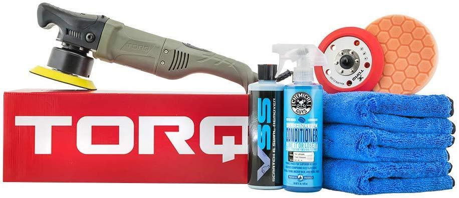 Chemical Guys BUF Porter Cable 7424XP Detailing Complete Detailing Kit with Pads, Backing Plate and Accessories (13 Items)
