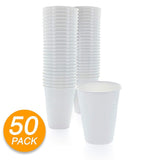 Amcrate Orange Colored 16-Ounce Disposable Plastic Party Cups - Ideal for Weddings, Party’s, Birthdays, Dinners, Lunch’s. (Pack of 50)