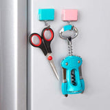 Strong Creative Home Refrigerator Magnetic Hooks Key Holder Magnet Holder Hook