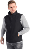 Sunbond Heated Vest with Battery Pack,Electric Warm Vest, Heating Vest for Skiing Skating Hiking Hunting Fishing and Motorcycle Riding,Best Gift for Your Father Husband and Families