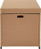 Crosley Furniture Palm Harbor Outdoor Wicker Storage Bin - Grey