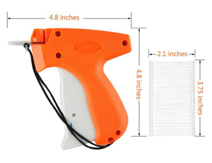 BTSD-home 2PCS Standard Tagging Gun Kit for Clothing Includes 5000 2" Attachments and 10 Needles Tagging Applications for Warehouse Yard Sale