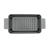 Elbee Home Premium 9 Inch Meatloaf Pan with Easy Removal Perforated Tray Insert Durable Carbon Steel