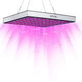 Grow Light, AOVOK LED Grow Lamp Bulbs Plant Light Panel Full Spectrum for Indoor Plants, Greenhouse, Vegetable, Flowers, Succulents, Seedlings Starting