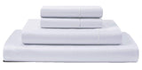 CHATEAU HOME COLLECTION 800-Thread-Count Egyptian Cotton Deep Pocket Sateen Weave Queen Sheet Set, White