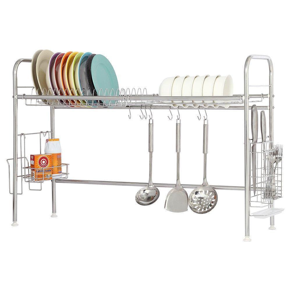 NEX Over the Sink Roll Up Dish Drying Rack
