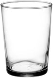 Bormioli Rocco Bodega Collection Glassware – Set Of 12 Maxi 17 Ounce Drinking Glasses For Water, Beverages & Cocktails – 17oz Clear Tempered Glass Tumblers